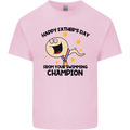 T-Shirt Schwimmchampion lustig Vätertag Vater Herren Baumwolle T-Shirt Top