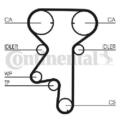 Original CONTINENTAL CTAM Wasserpumpe + Zahnriemensatz CT975WP2 für Opel Saab