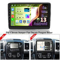 6+128GB Autoradio GPS Navi Für Citroen Jumper Fiat Ducato Peugeot Boxer Carplay