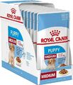 9003579008324 ROYAL CANIN SHN Medium Puppy in Sauce - Nassfutter für Welpen - 10