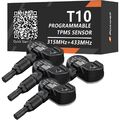 4x Reifendrucksensor XRDE254 RDKS TPMS Schwarz  für Mercedes C CLS E  M R SL