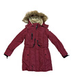 ALPENBLITZ Damen Winter-Parka wärmende Stepp-Jacke mit abnehmbarer Kapuze und ei