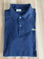 Lacoste Poloshirt dunkelblau, Gr. 7/XXL, Neuwertig!