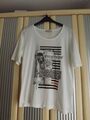 SuZa;DAMEN T-SHIRT;WEIß/BUNT;CASUAL LOOK;GR.42;NEU;TOLL!!!