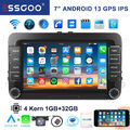 32G Android Autoradio Carplay GPS KAM Für VW Golf 5 6 Polo 6R Touran Tiguan NAVI