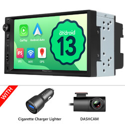 DVR+Android 13 2DIN UA13 Autoradio 7" IPS Touchscreen Bluetooth GPS Navi CarPlay
