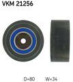 SKF Umlenkrolle Zahnriemen VKM 21256 für AUDI SKODA SEAT VW 80mm PASSAT B6 3C5 6