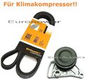 Riemenspanner mit Keilrippenriemen Klima 1.6 1.8 2.0 AUDI A4 A6 VW Passat 3B 3BG