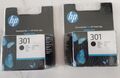 HP Druckerpatronen   301  --  2  x   schwarz   CH561EE  301