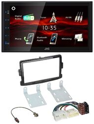 JVC USB Bluetooth MP3 DAB 2DIN Autoradio für Dacia Sandero Renault Traffic Opel