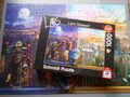 Puzzle: New York - Night and Day (Lars Stewart) 1000 Teile, Schmidt Premium. 1a!