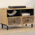  TV Schrank Fernsehschrank Fernsehtisch Lowboard TV Möbel Massivholz Mango vidaX