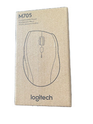 Logitech Ergonomische Kabellose Maus Mouse M705 Wireless Marathon Box 2,4 GHz 