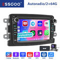 GPS BT WIFI Für Renault Dacia Logan Lodgy DAB Android13 Carplay Autoradio 4+64G