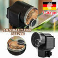 Automatische Fischfutterautomat Auto Digital Fütterung Timer Feeder Aquarium DE