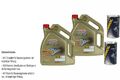 10L Motoröl Castrol EDGE Titanium FST 5W-30 LL 2x MANNOL Leak-Stop ADDITIV