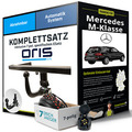 Für MERCEDES M-Klasse Typ W166 Anhängerkupplung abnehmbar +eSatz 7pol 11-15 Kit