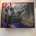 Nintendo Switch Pro Controller Monster Hunter Rise Sunbreak Edition NEU !!