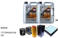 SCT Inspektionspaket 5 L Liqui Moly Top Tec 4200 5W-30 für Audi A2 8Z0 1.4