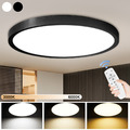 Dimmbar LED Deckenleuchte Deckenlampe Schlafzimmer Bad Wohnzimmer Flur Lampe DE