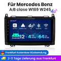 Autoradio Für Mercedes-Benz A/B Klasse/Vito W169 W639 W245 GPS Navi 4+64GB WIFI