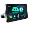 1DIN 10.1 Zoll 32GB Android 13 Autoradio mit Apple Carplay GPS NAVI WIFI DSP BT