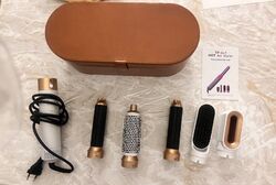 5 in 1 hair styler  gebraucht in gold 