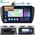 8G+128G 9" Android 13 Autoradio Carplay GPS Navi 4G Für Seat Ibiza 6j 2009-2013