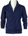 Fioroni Strickjacke dunkelblau mit seitlichen Taschen aus Kaschmir / Reg. € 1190