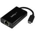 StarTech.com USB-C auf Gigabit Netzwerk Adapter mit PD 2.0 - USB 3.1 Typ-C 1Gbi