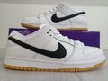 EU 42 - Nike SB Dunk Low Pro Weiß White Gum | Sneaker Schuhe Skateschuhe Sport