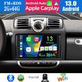 DAB+ Android 13 Für Smart Fortwo 451 2005-2010 Autoradio GPS Navi CarPlay 2+64GB