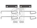 FEBI BILSTEIN Zubehörsatz Scheibenbremsbelag 181918 für RENAULT 19 2 Chamade 1
