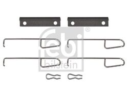 FEBI BILSTEIN Zubehörsatz Scheibenbremsbelag 181918 für RENAULT 19 2 Chamade 1