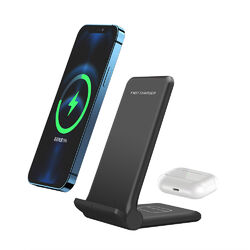 2in1 20W Wireless ladegerät Induktives Ladestation Für Apple iPhone 16 Pro 15 14