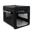 Transportbox XL faltbar 94x66x74 cm Hundebox Katzenbox Reisebox Autobox