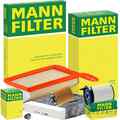 MANN FILTER INSPEKTIONSPAKET passend für 1.3D MULTIJET FIAT 500L 500X 95 PS