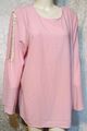 JUDITH WILLIAMS ROSA PERLENKETTCHEN EDLE TUNIKA BLUSE Gr. 48 50