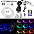 Für BMW 6M RGB LED Auto Ambientebeleuchtung Innenraumbeleuchtung Licht APP Set