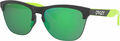 Oakley Frogskins Lite Schwarz Hellgrün Mit / Prisma Jade Iridium OO9374-29