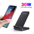 30W Induktive Wireless Charger Ladegerät Ladestation Für Samsung S24+/S23/S22