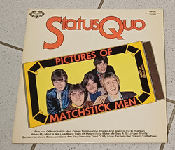 LP Status Quo. Pictures of Matchstick Men. Sehr schön