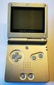 Nintendo Game Boy Advance SP Silber + Originalkabel + Schutztasche