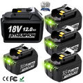 4X 18V 6Ah 9Ah 12Ah Akku Für Makita BL1850 BL1830 BL1860 B BL1840 Led Anzeige DE