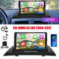 DAB+ Autoradio Für BMW X3 E83 2004-2012 Android 13 Carplay GPS Navi WIFI BT Kam