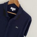 Lacoste Poloshirt Größe FR6 XL X Large Herren Navy Blau Regular Fit Kurzarm