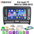 2+32GB 7"Android 13 Autoradio Für Audi TT MK2 8J 2006-2012 GPS Navi RDS WIFI SWC