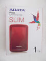 externe Slim festplatte 1 tb usb 3.0 ADATA Original Verpackung mit Papiere