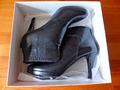 Vero Cuoio Italy echt Leder High Heel Ankle Stiefelette Gr. 41,5 schwarz