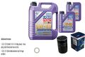 BOSCH Ölfilter 7L Liqui Moly Leichtlauf High Tech 5W-40 für Ford Galaxy 2.3 16V